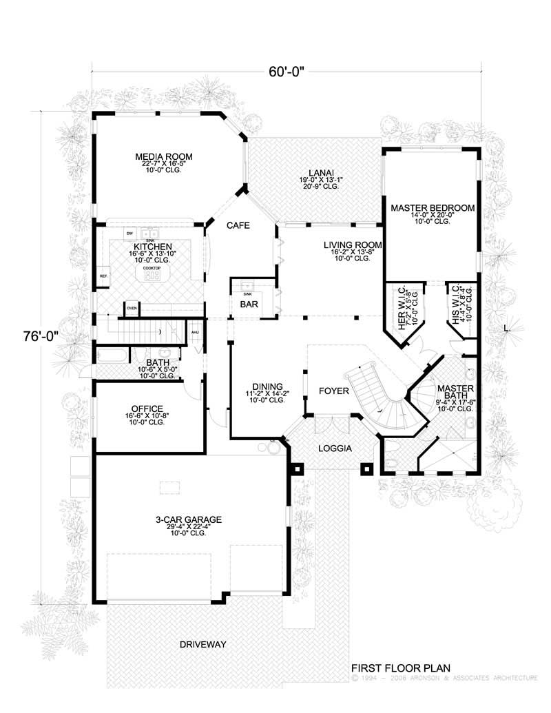 MAIN LEVEL FLOOR PLAN
