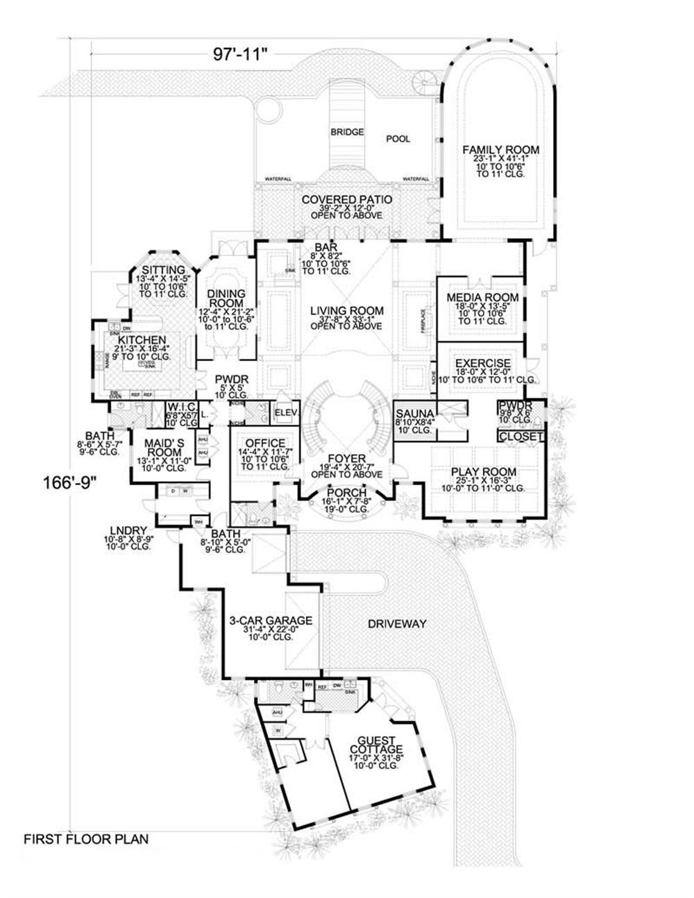Floor Plan Main Level
