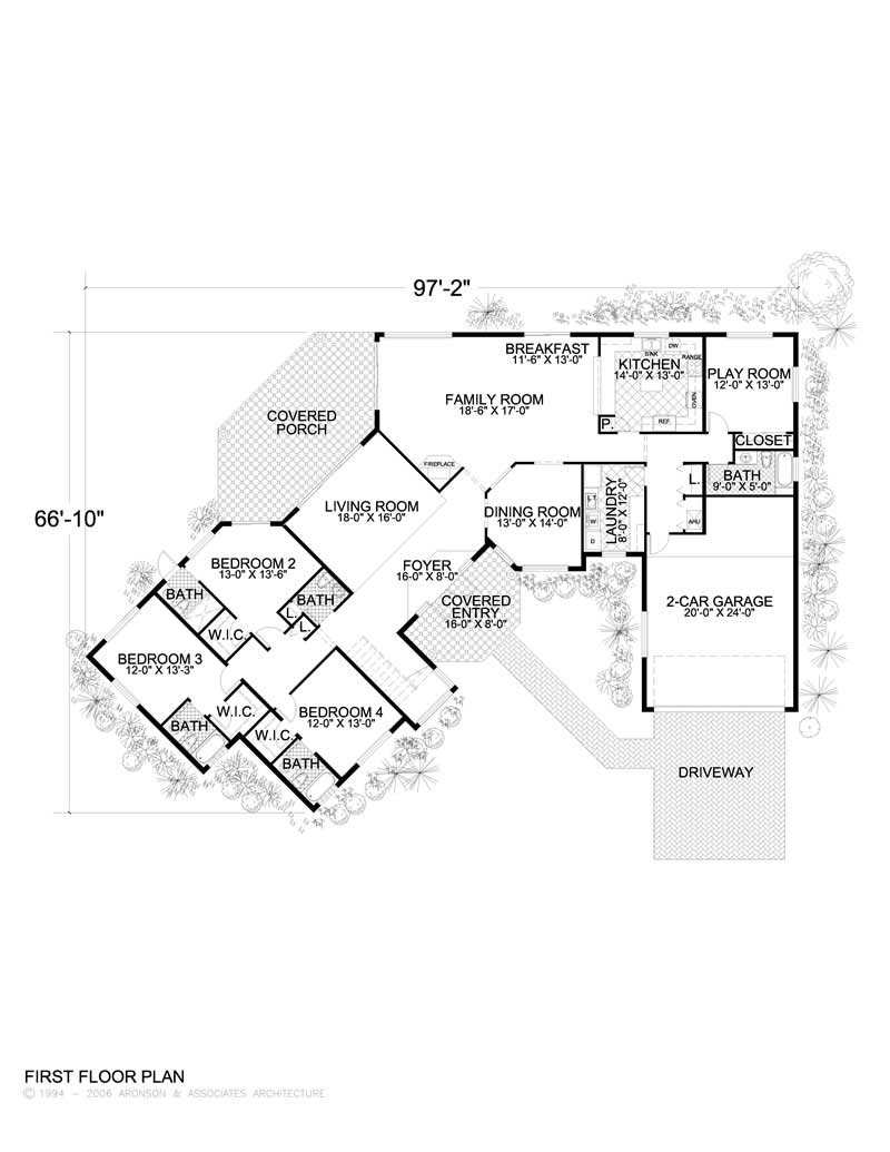 MAIN LEVEL FLOOR PLAN