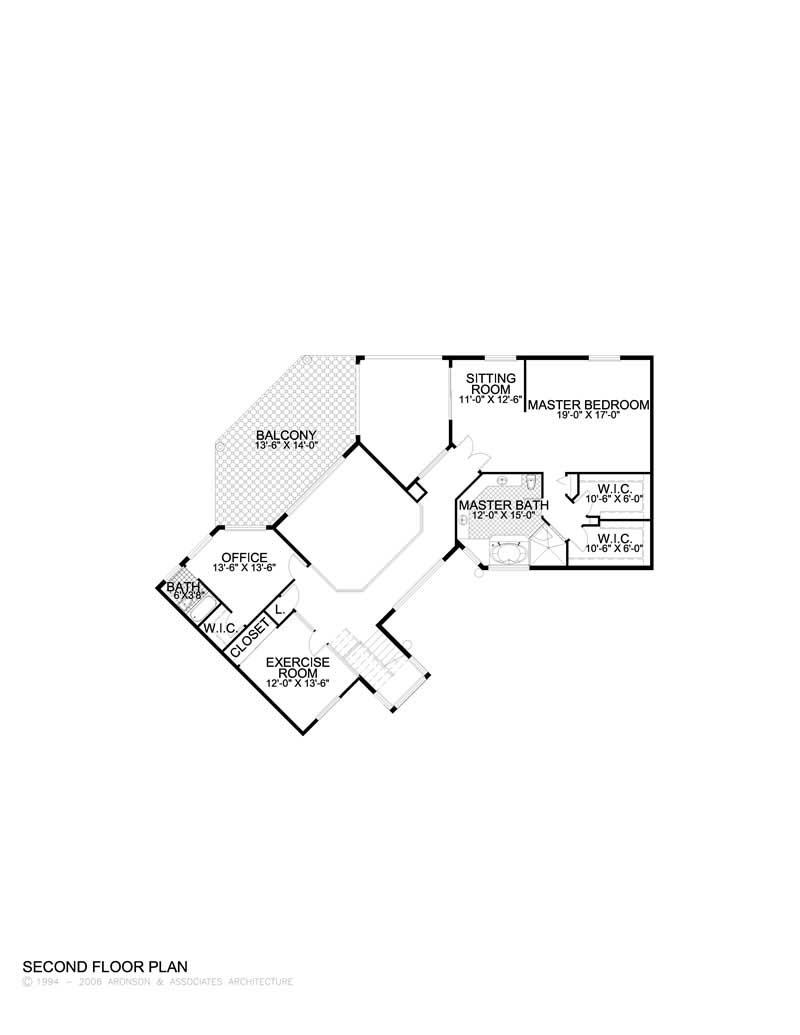 SECOND LEVEL FLOOR PLAN