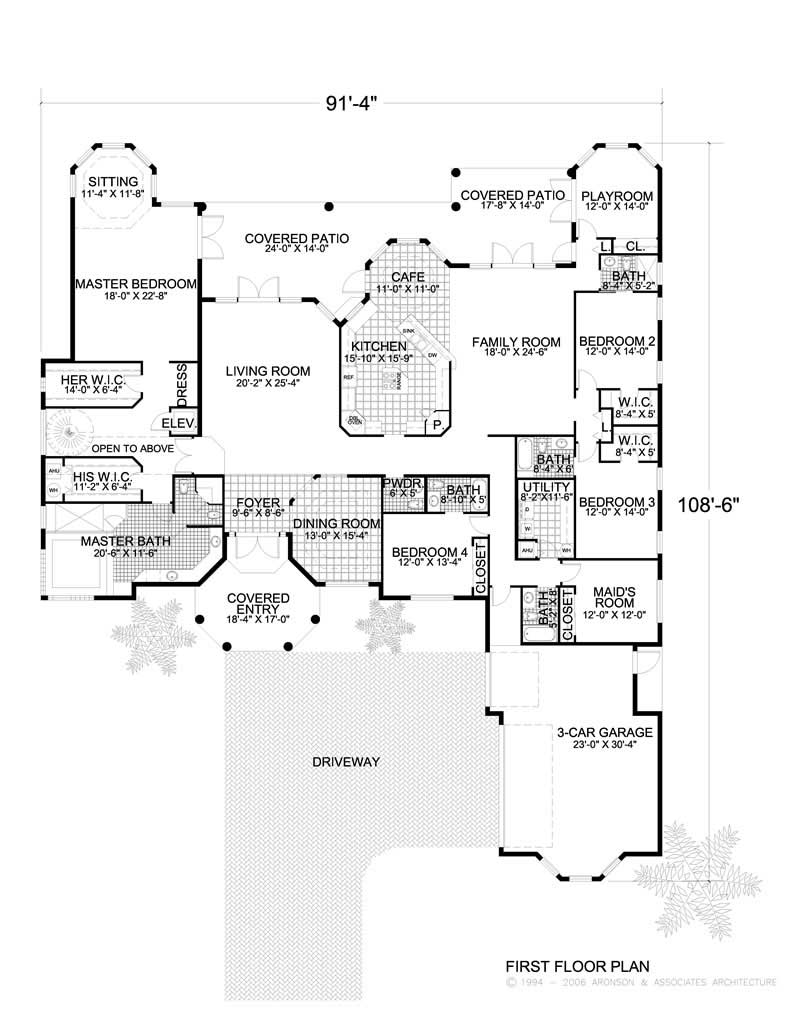MAIN LEVEL FLOOR PLAN