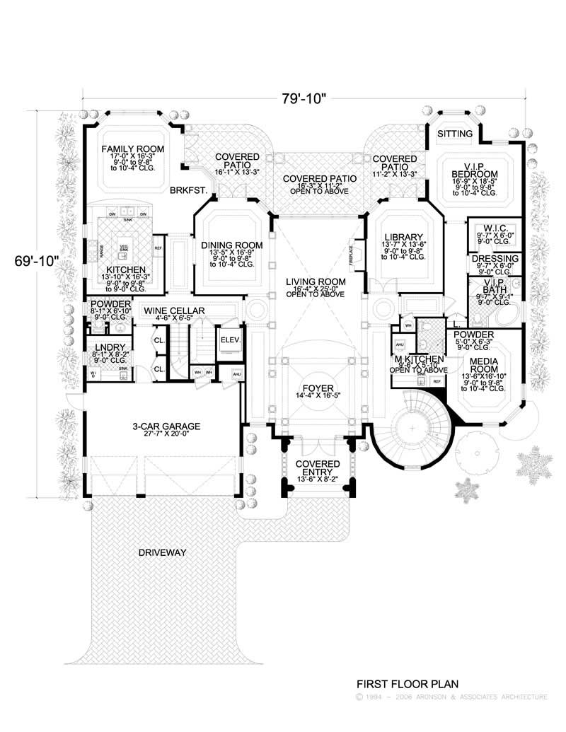 MAIN LEVEL FLOOR PLAN