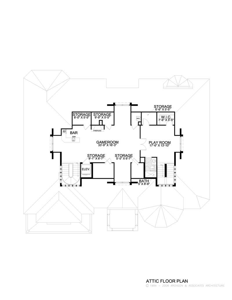 ATTIC FLOOR PLAN