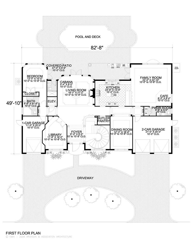 MAIN LEVEL FLOOR PLAN
