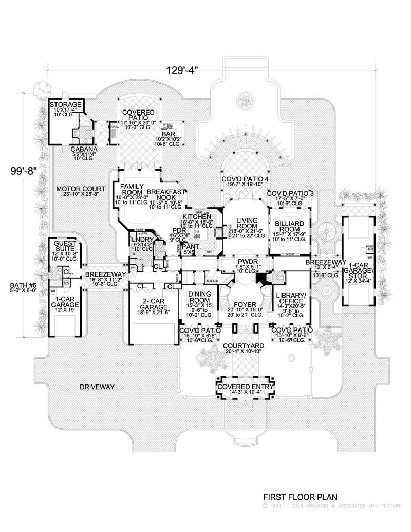 MAIN LEVEL FLOOR PLAN