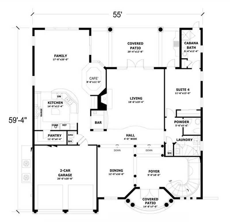 FIRST LEVEL FLOOR PLAN