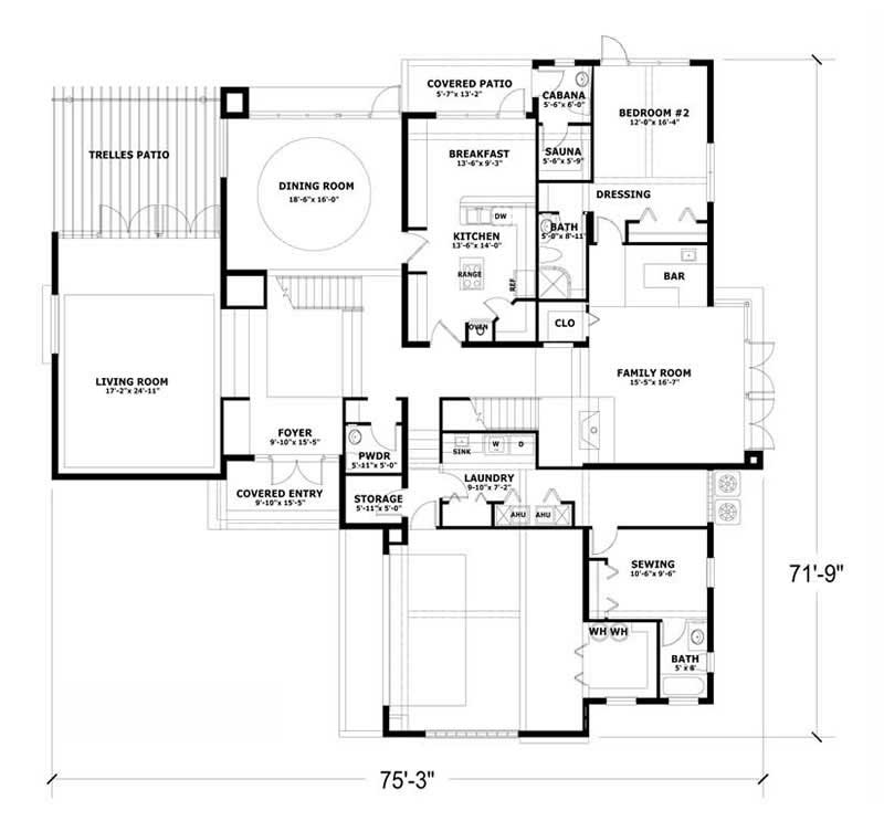 FIRST LEVEL FLOOR PLAN