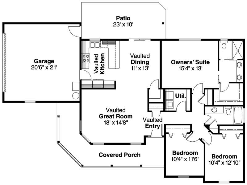 Floor Plan First Story