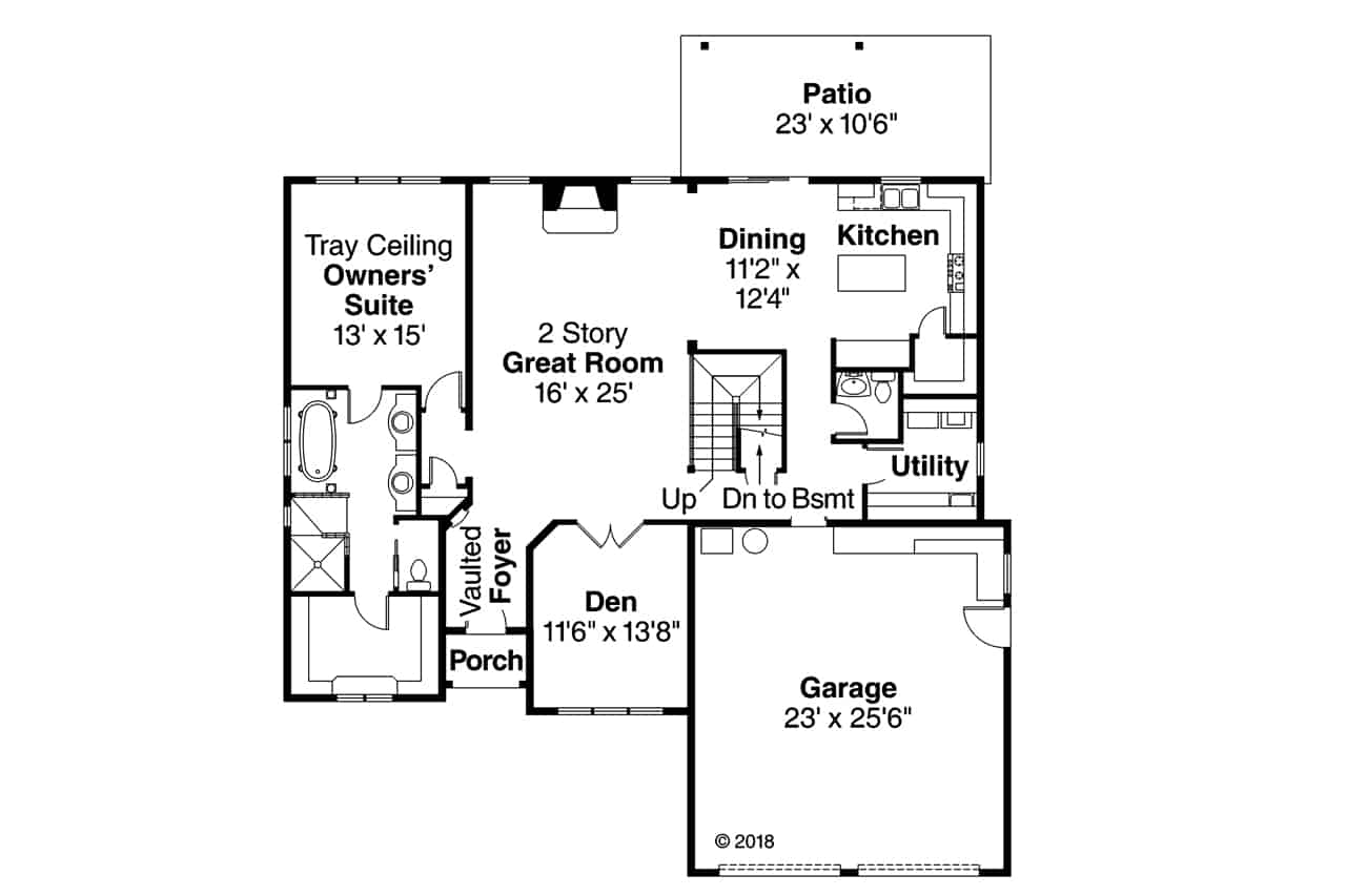 Floor Plan Main Level