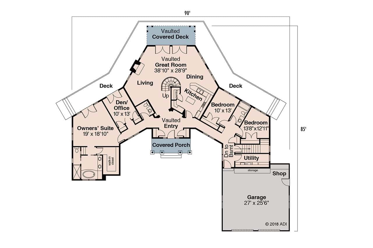 Floor Plan First Story