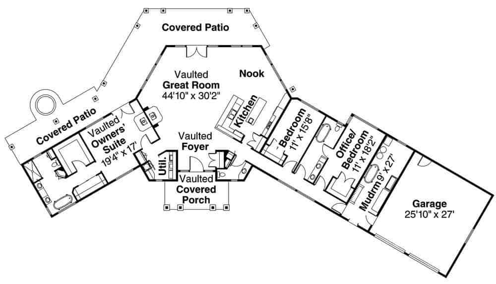 Floor Plan Main Level