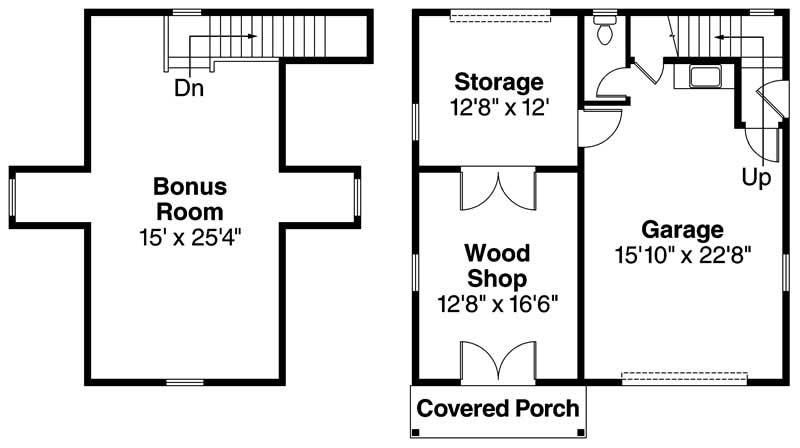Floor Plan Garage