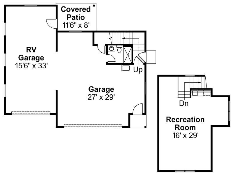 Floor Plan Garage