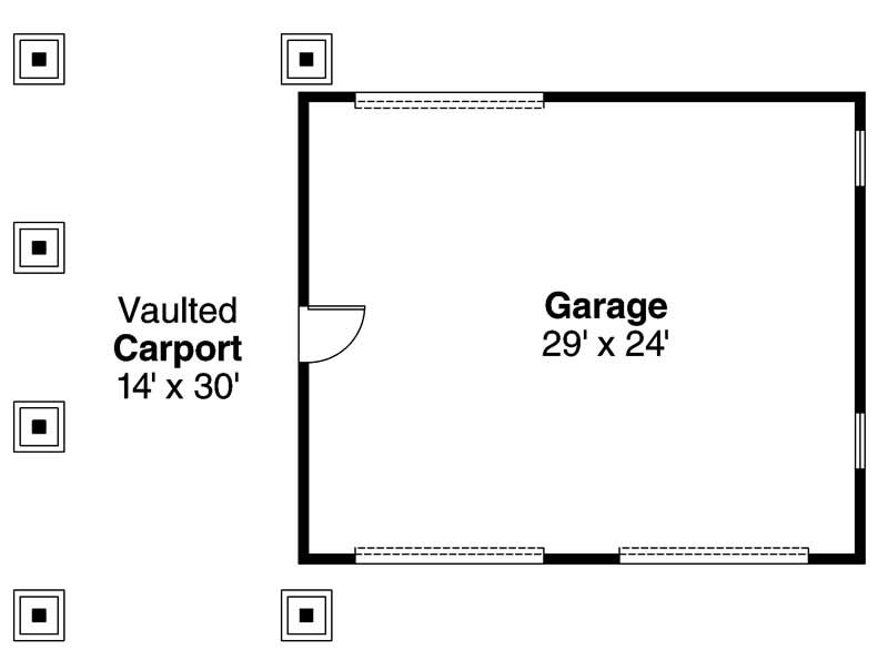 Floor Plan Garage