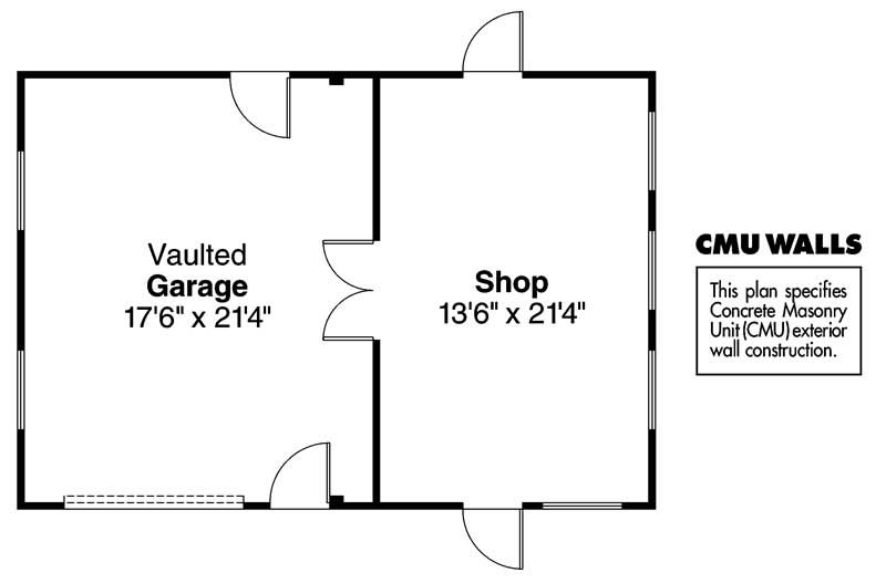 Garage Floor Plan