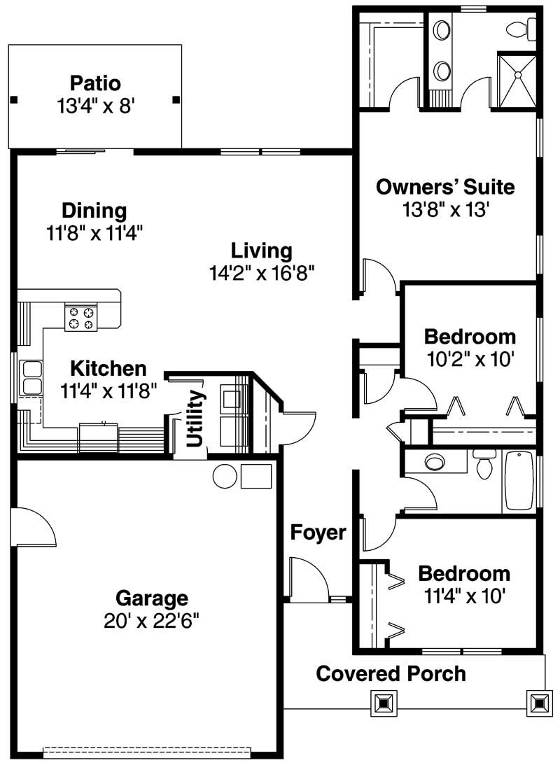 Floor Plan First Story