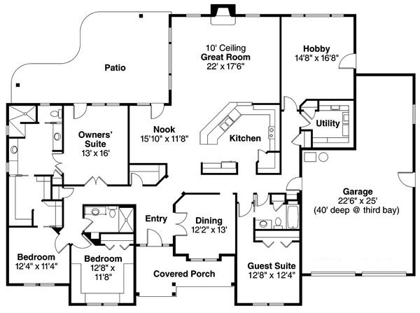 Floor Plan Main Level