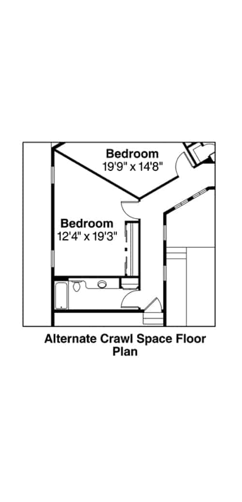 Alternative Main Level Layout