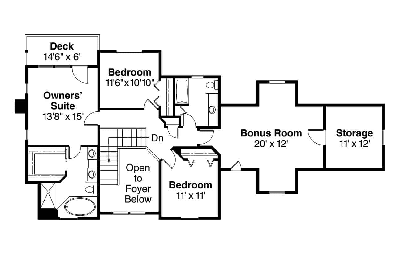 Floor Plan Second Story