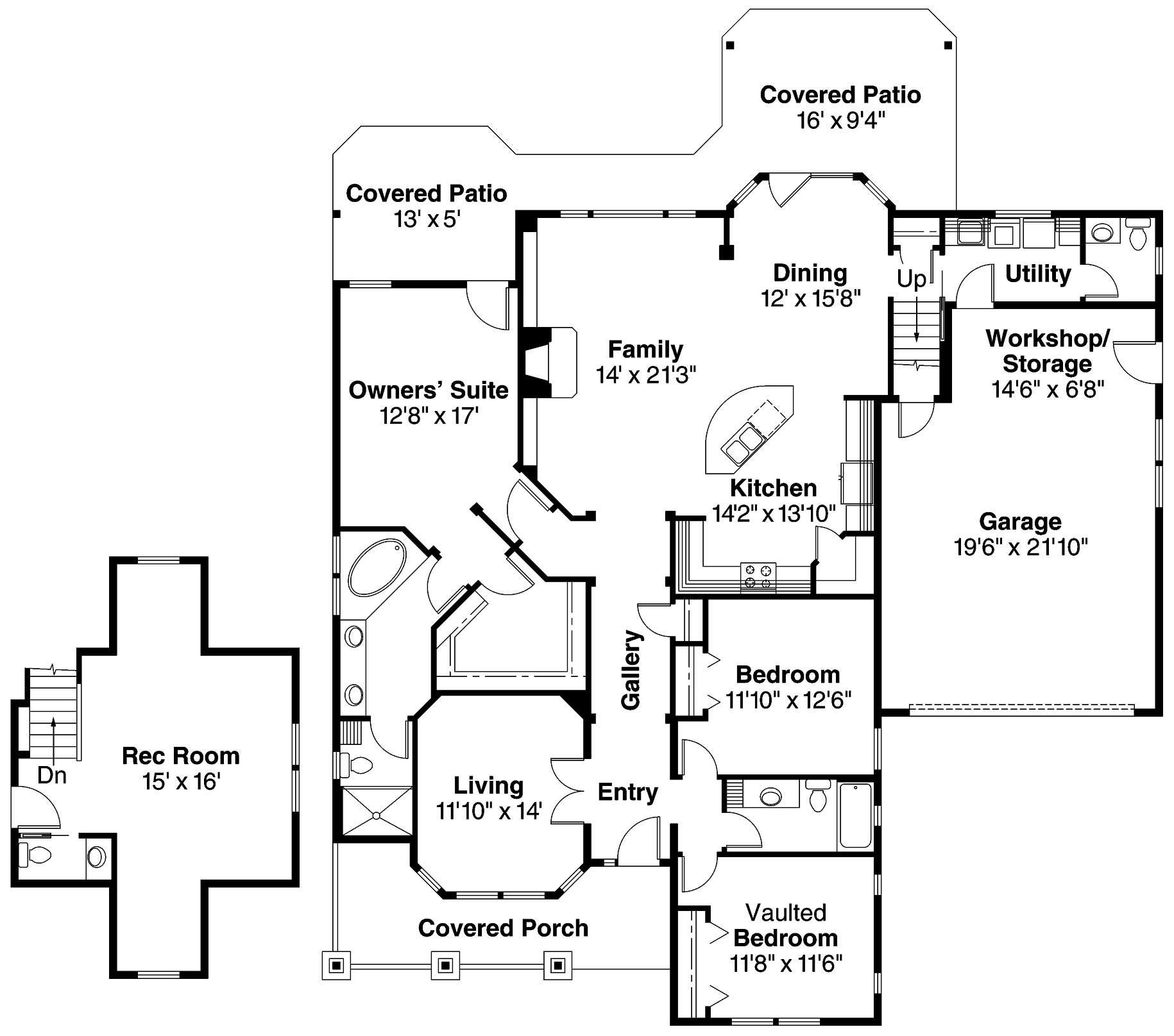 Floor Plan First Story