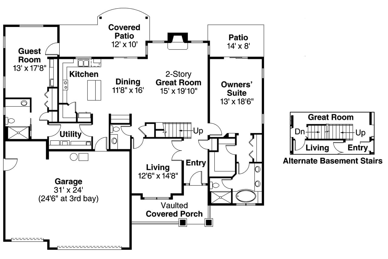 Floor Plan First Story