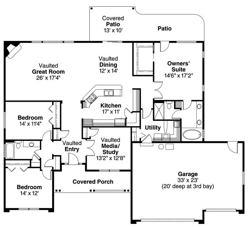 Floor Plan First Story