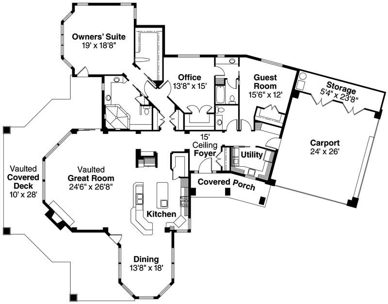 Floor Plan First Story