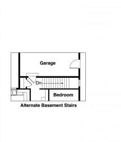 Basement Option Stair Location