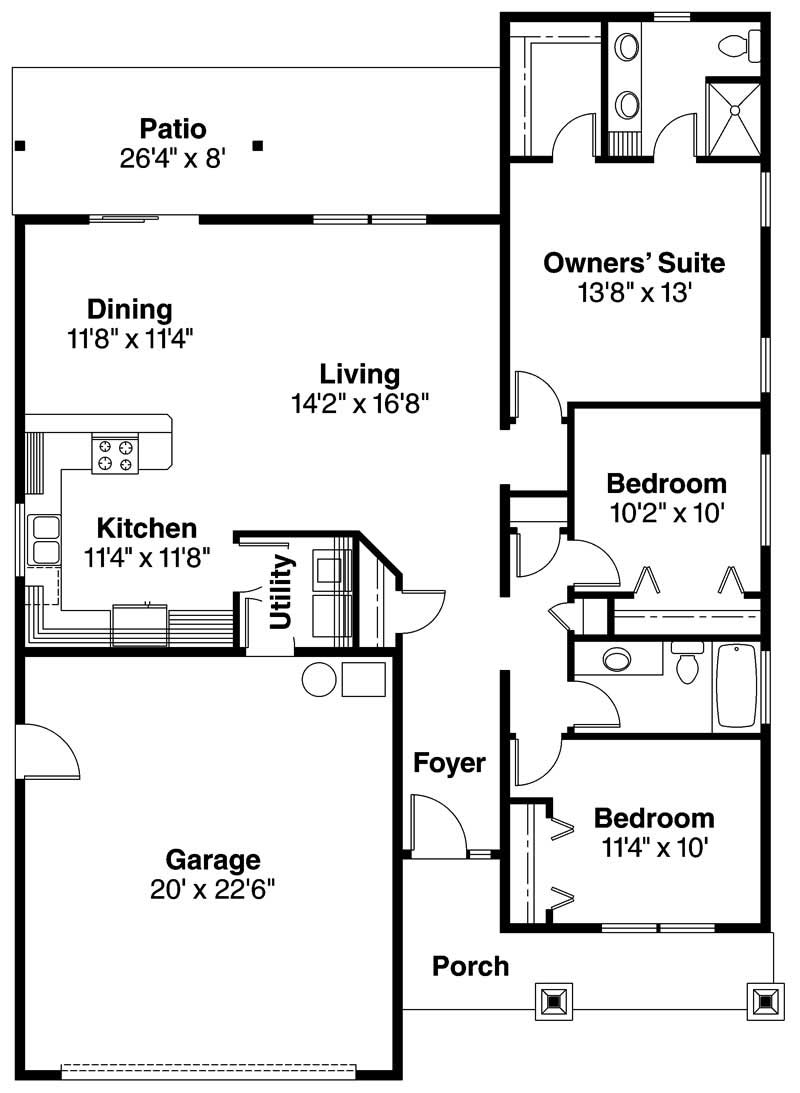 Floor Plan First Story