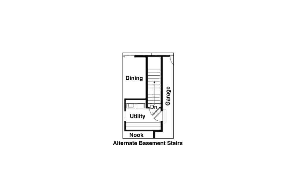 Basement Option Stair Location