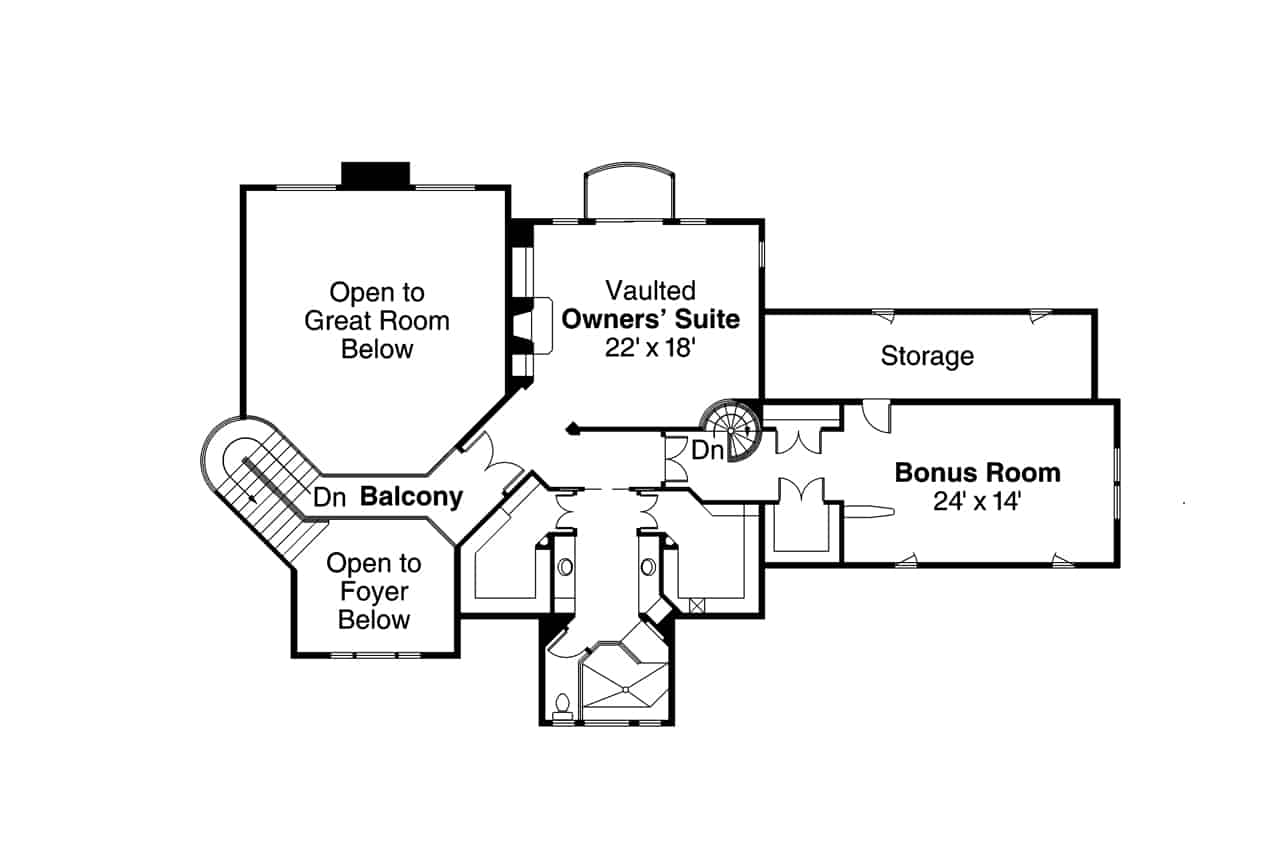 Floor Plan Upper Level