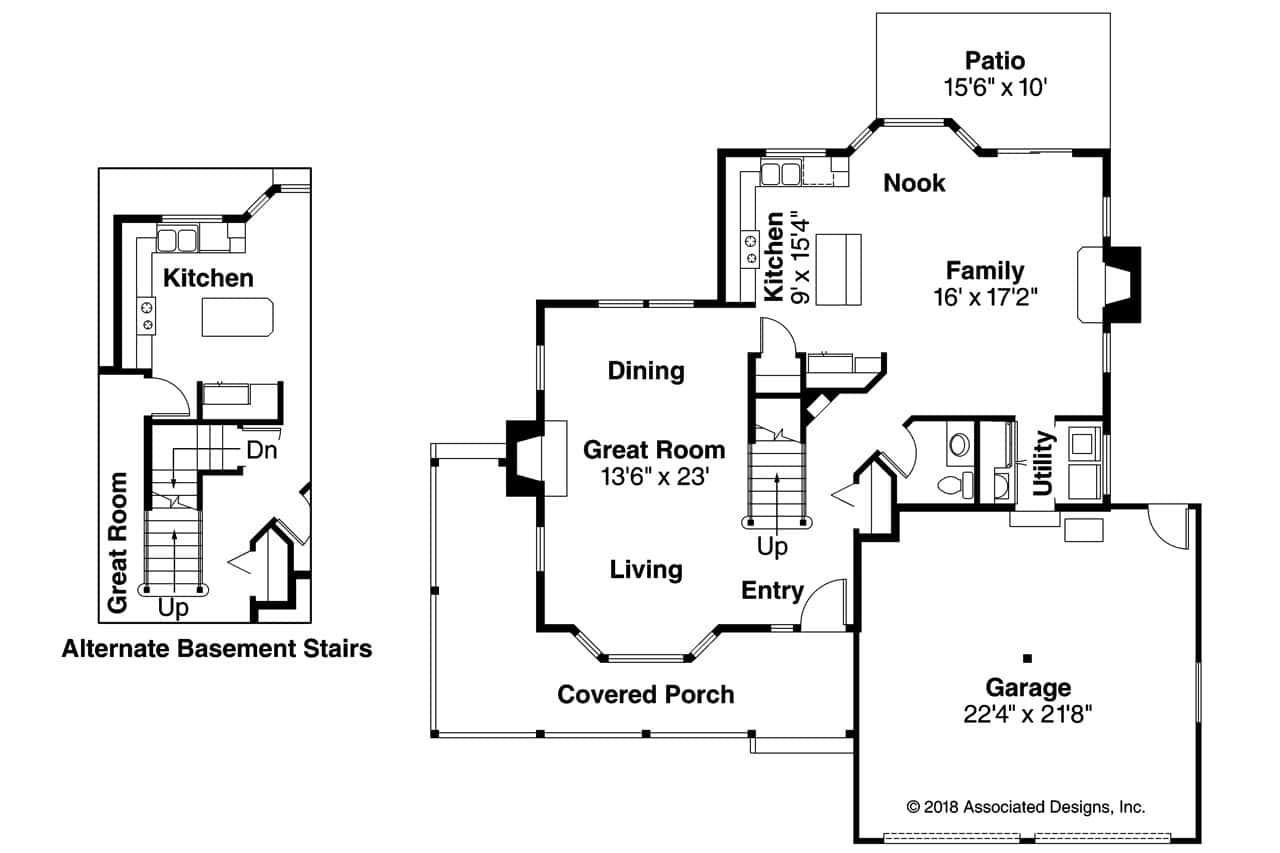 Floor Plan First Story
