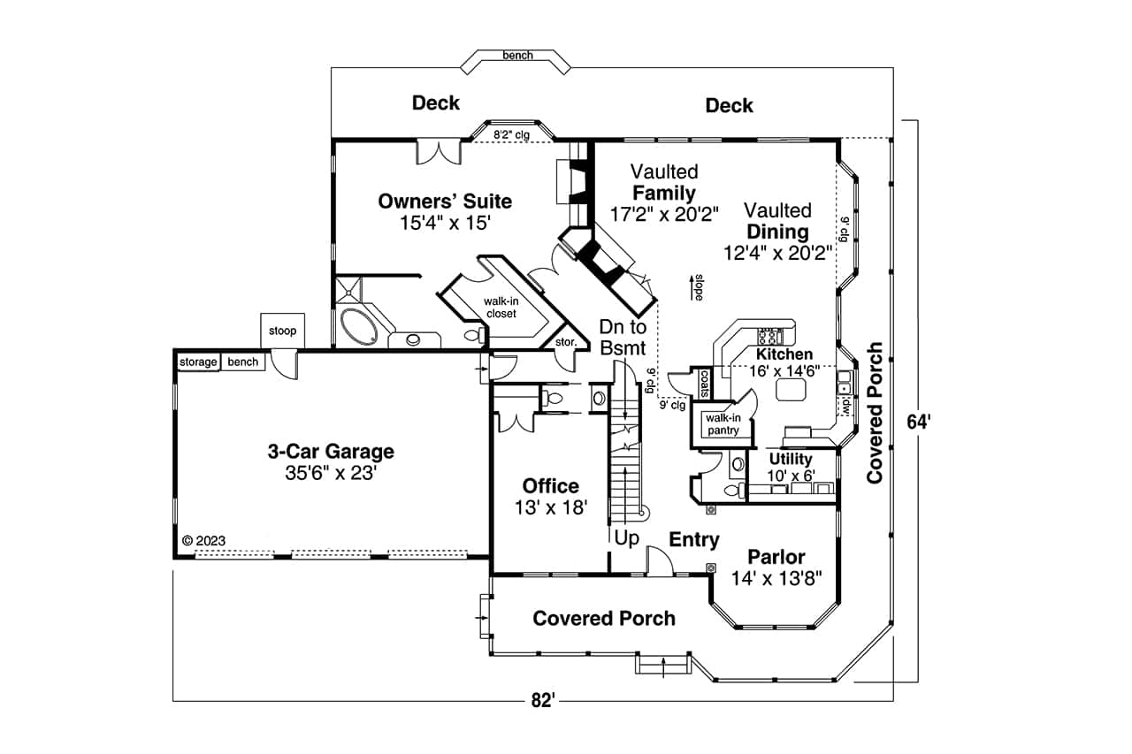 Floor Plan First Story