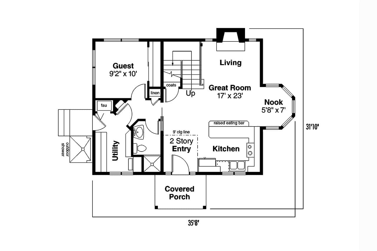 Floor Plan First Story