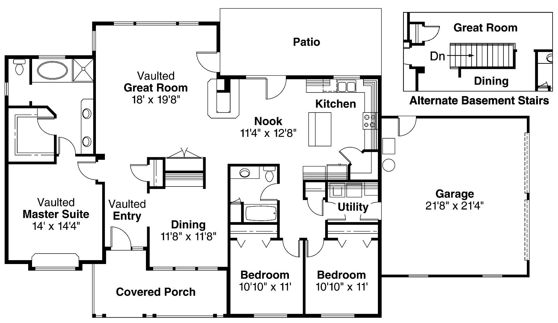 Floor Plan First Story