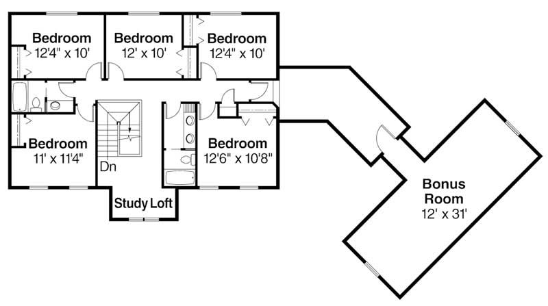 Lansford Second Floor