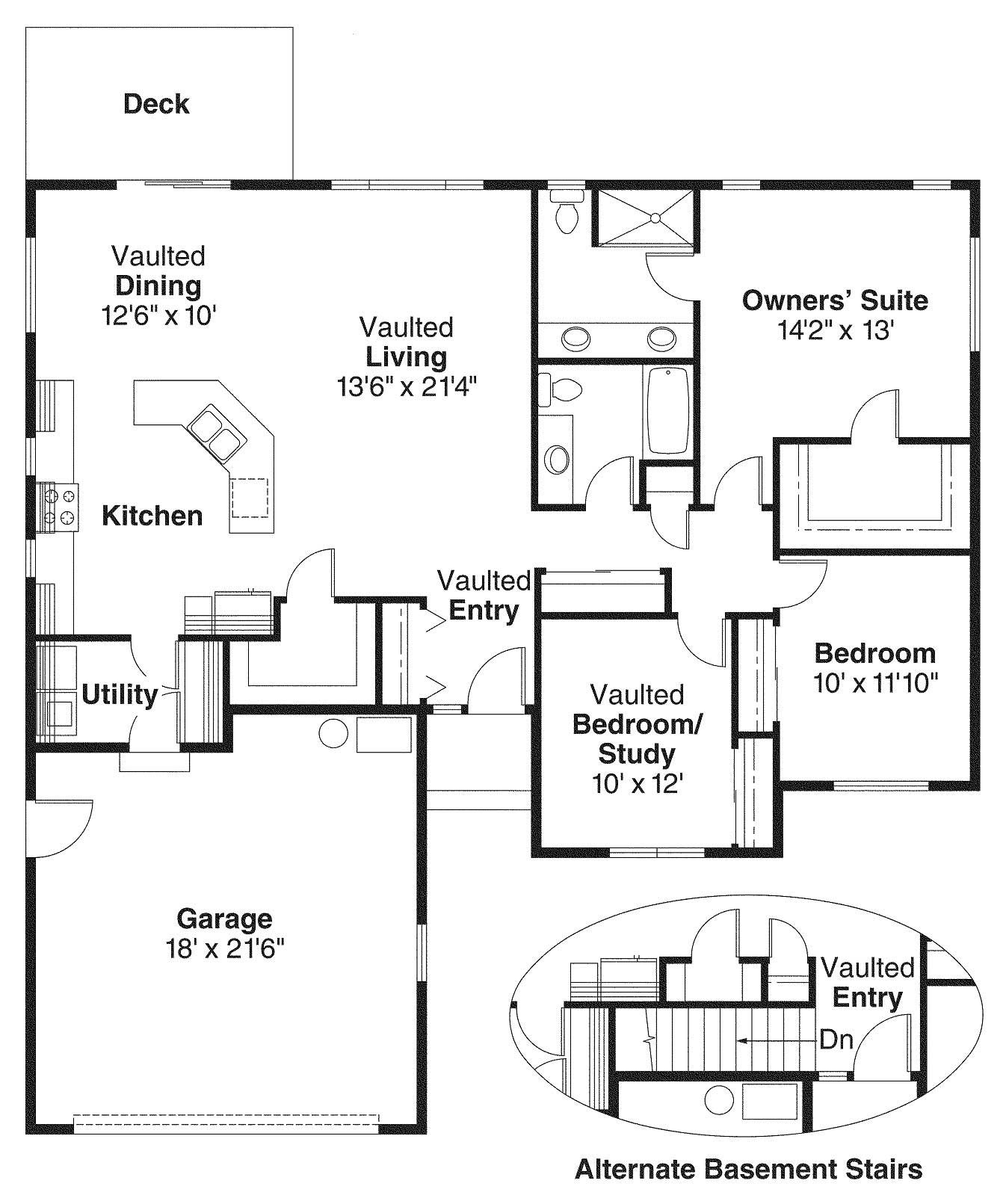 Floor Plan First Story