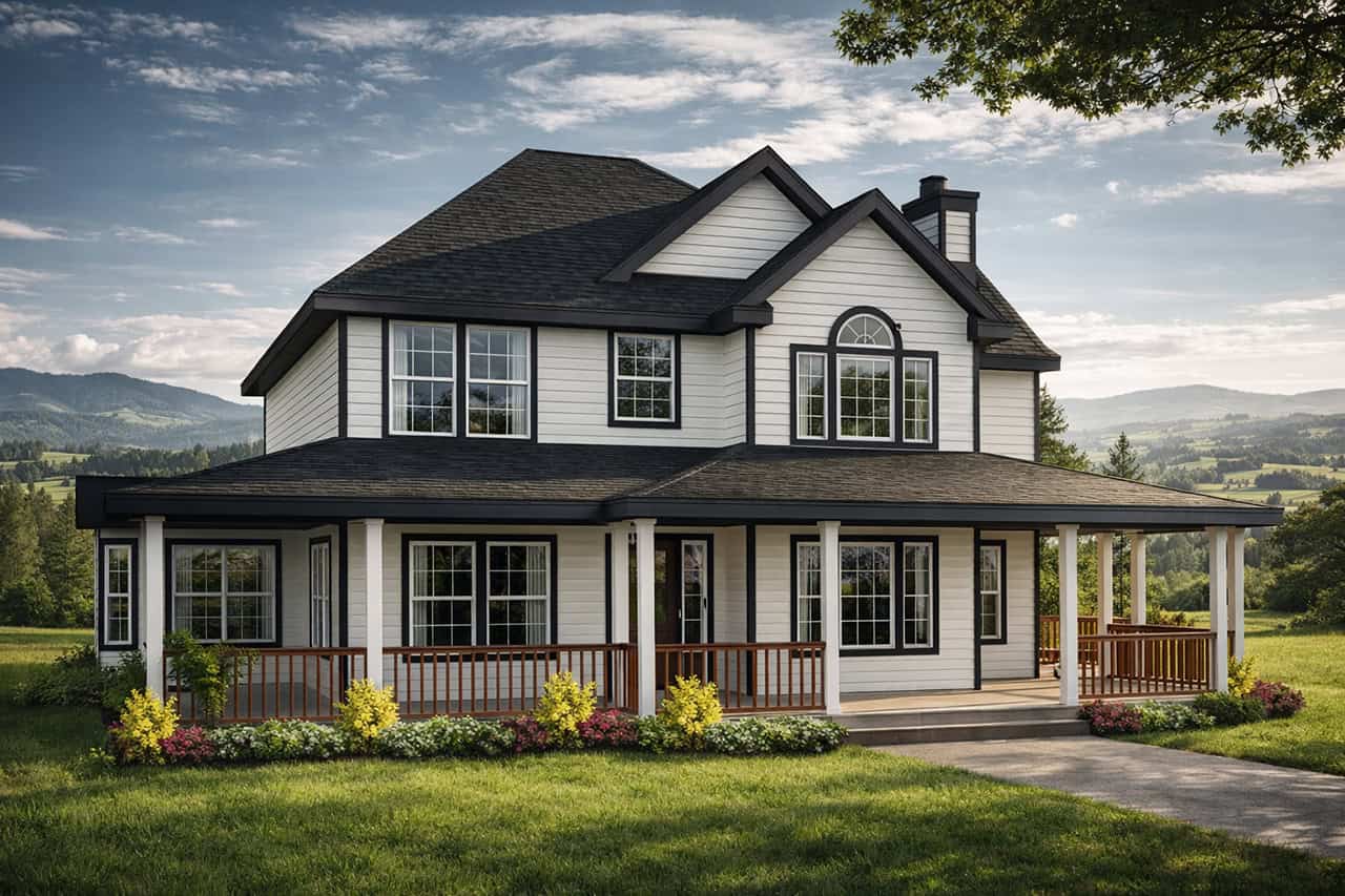 3-Bedroom, 2156 Sq Ft Farmhouse Home - Plan #108-1215 - Main Exterior