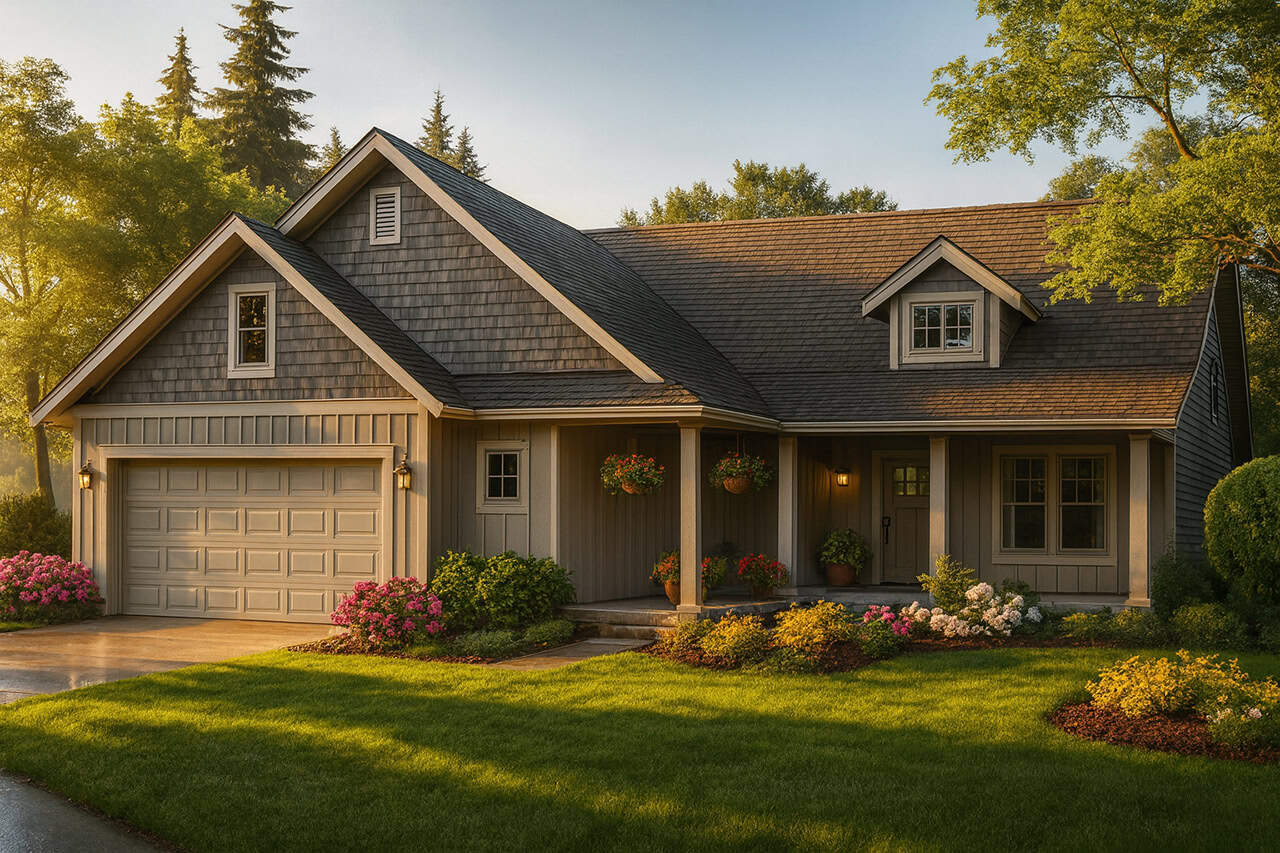 5-Bedroom, 2601 Sq Ft Country Home Plan - 108-1245 - Main Exterior