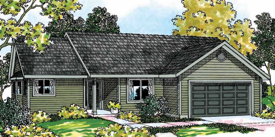 3-Bedroom, 1472 Sq Ft Small House Plans - 108-1249 - Main Exterior