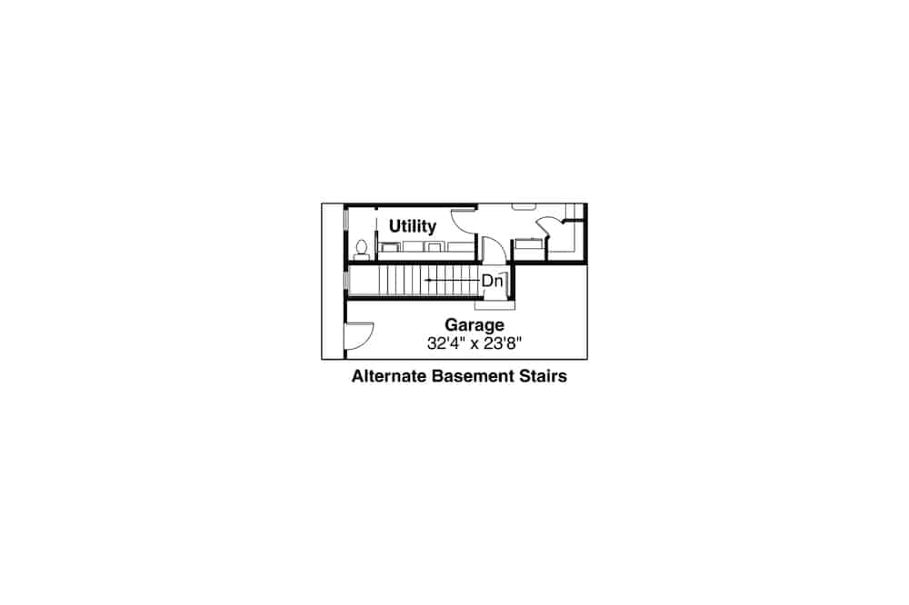 Basement Option Stair Location