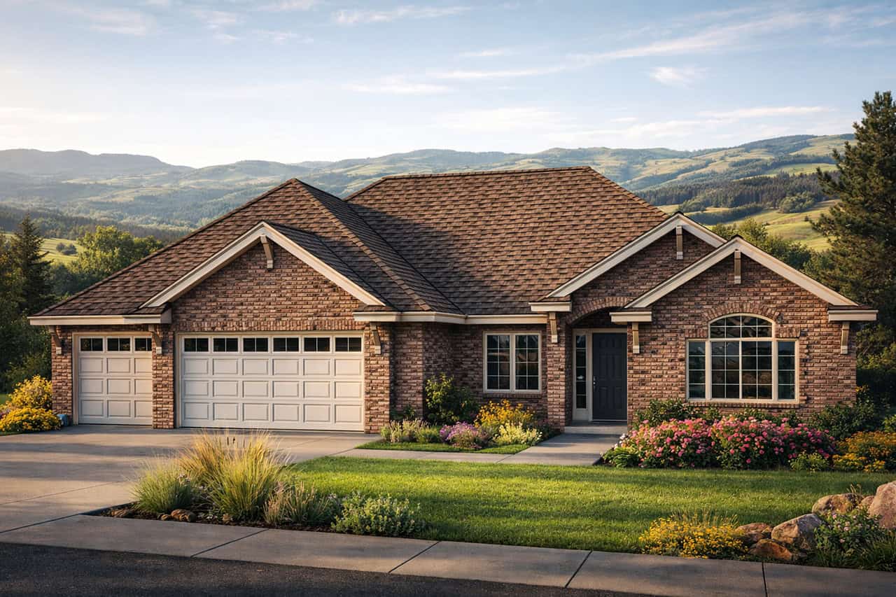 3–4-Bedroom, 2561 Sq Ft Ranch Home - Plan #108-1279 - Main Exterior