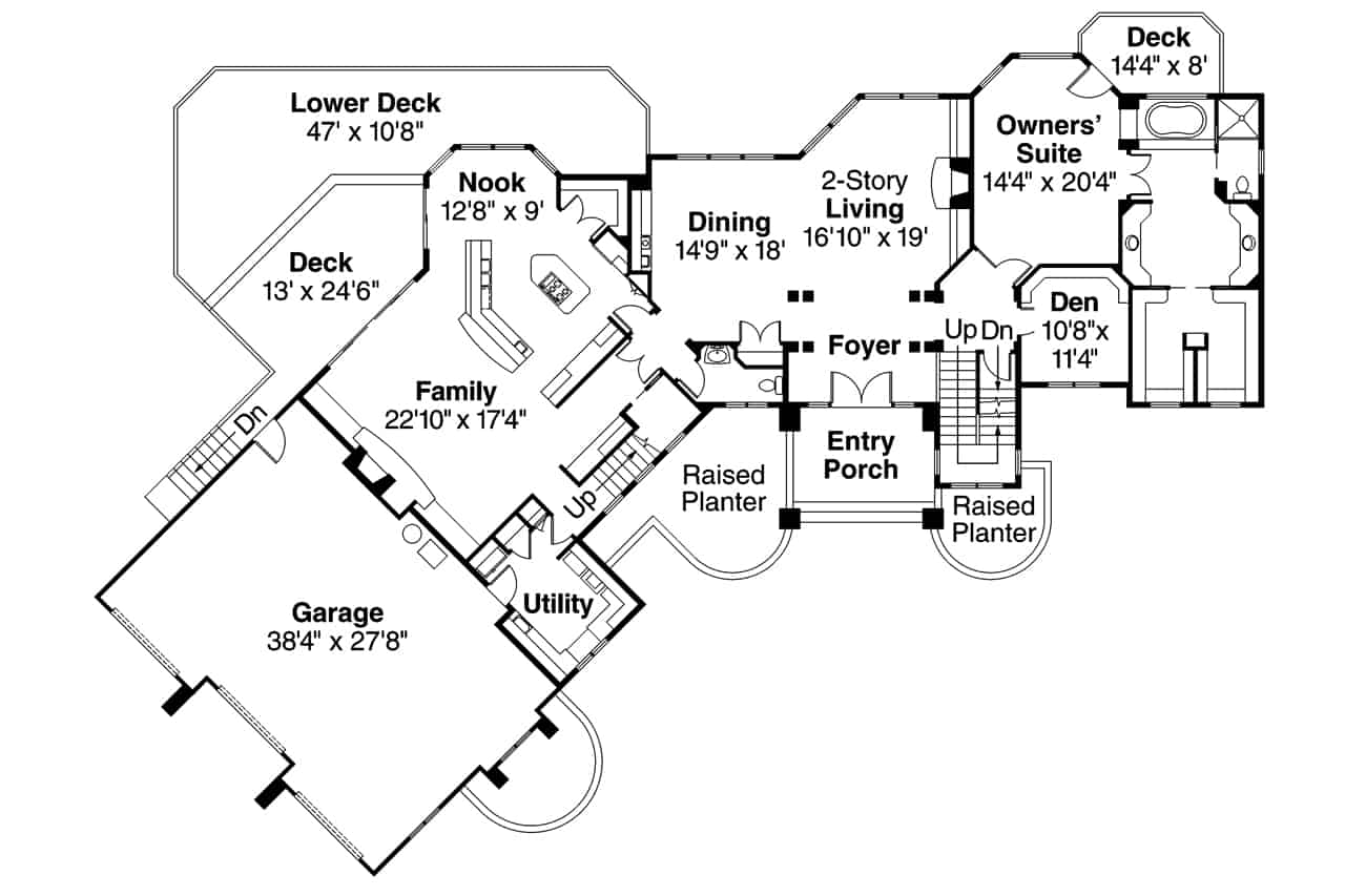 Floor Plan Main Level