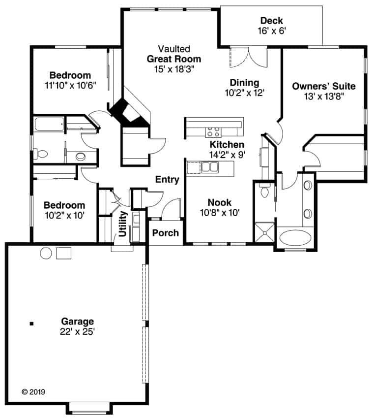 Floor Plan Main Level