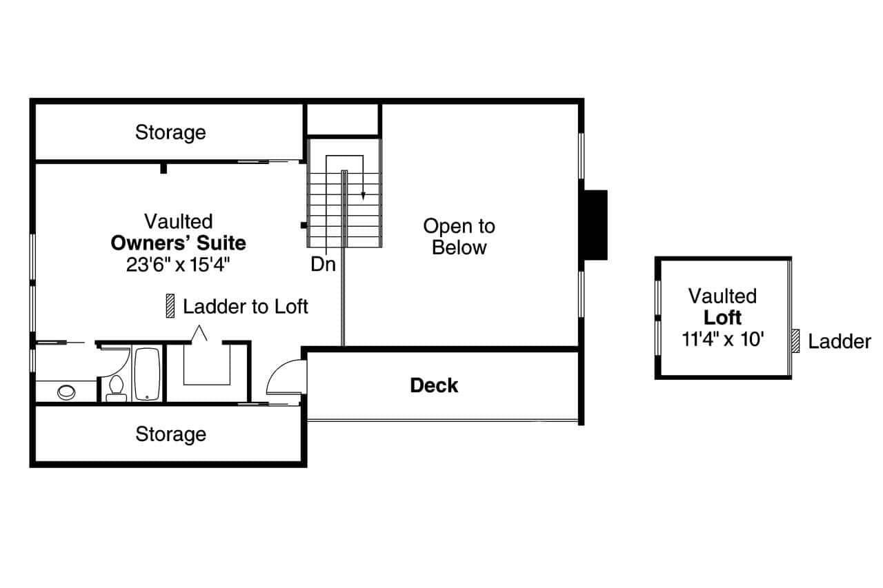 Floor Plan Upper Level