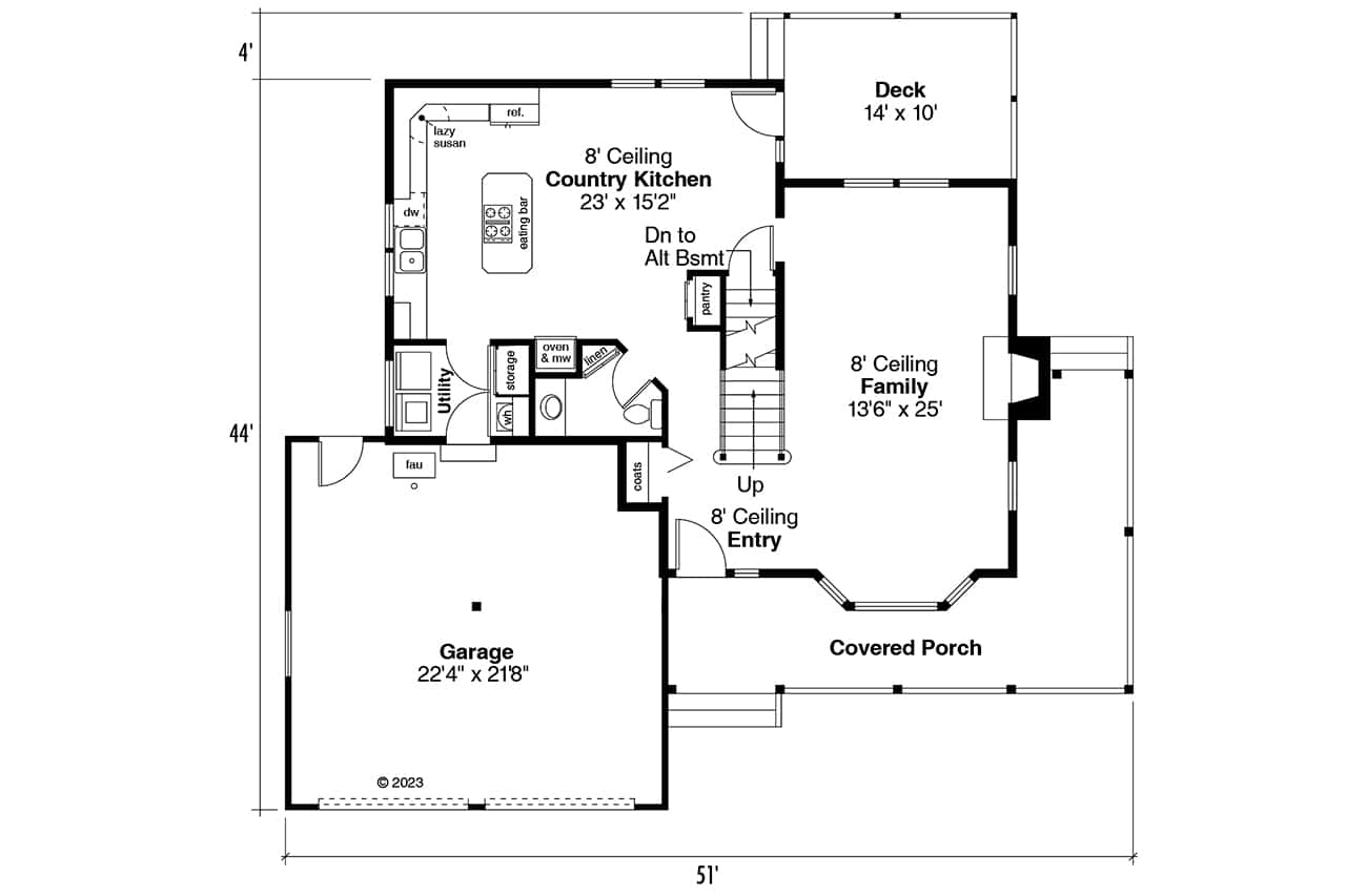 Floor Plan First Story