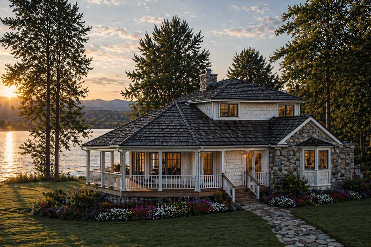 2-Bedroom, 1577 Sq Ft Contemporary Home Plan - 108-1340 - Main Exterior