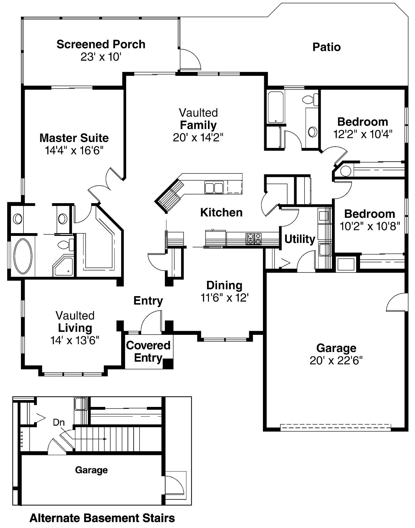Floor Plan First Story