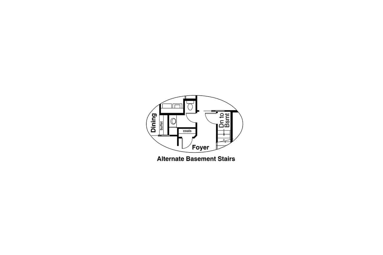 Basement Option Stair Location