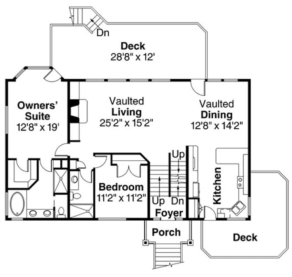 Floor Plan Upper Level